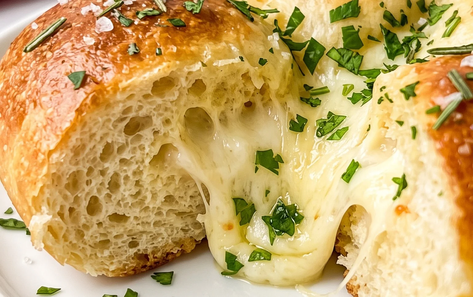 Cheesy Christmas Tree Bread
