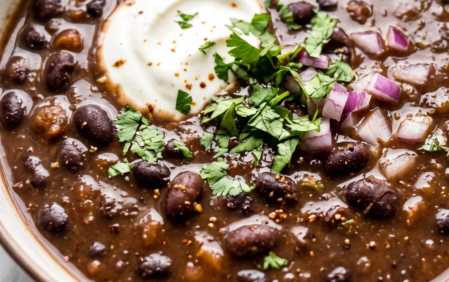 Easy Black Bean Soup