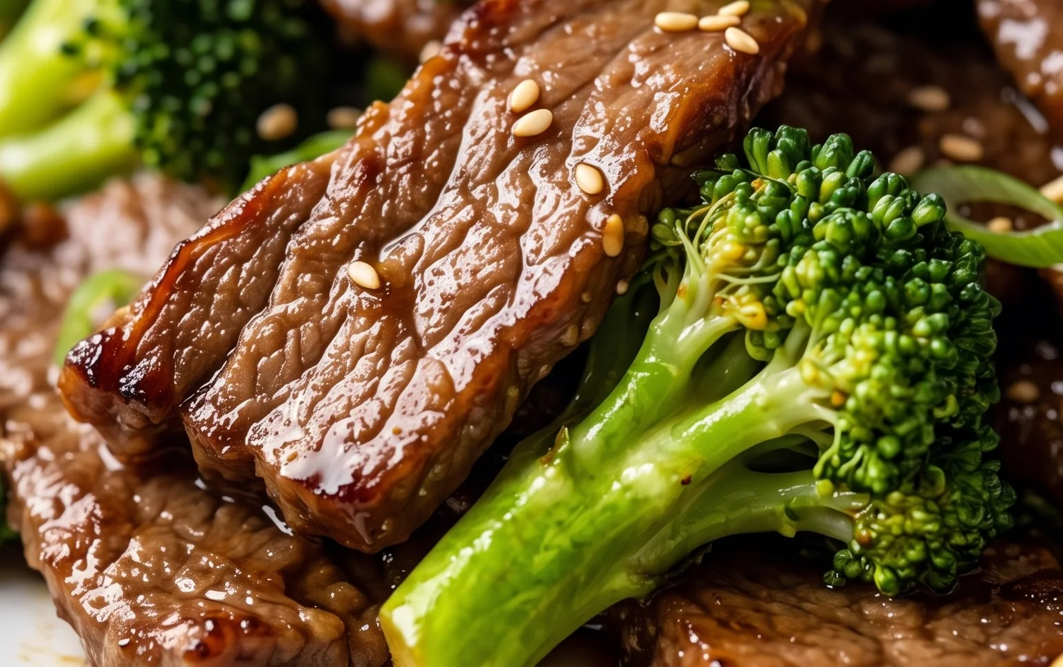 Chinese Beef and Broccoli (牛肉炒西兰花)