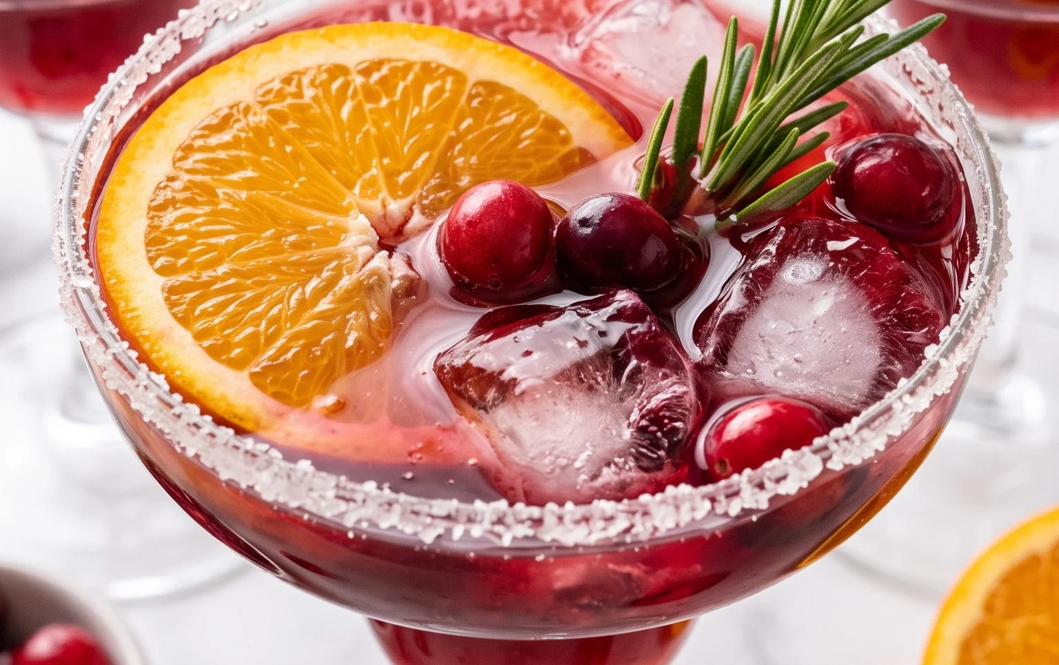 Cranberry Orange Margarita Sangria