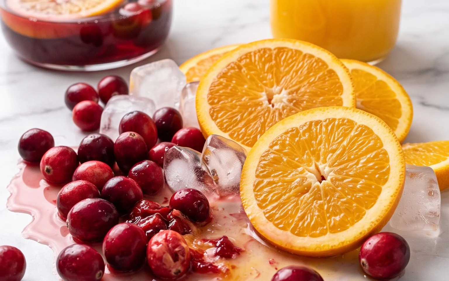 Cranberry Orange Margarita Sangria Recipe