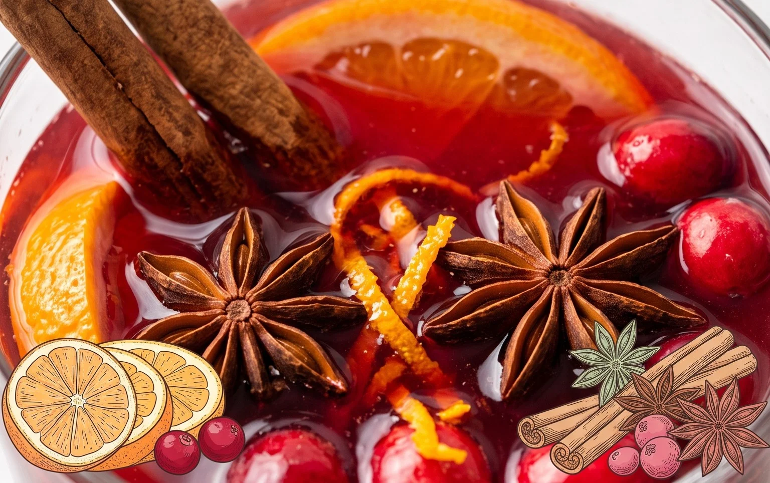 Easy Hot Spiced Cranberry Cider Recipe